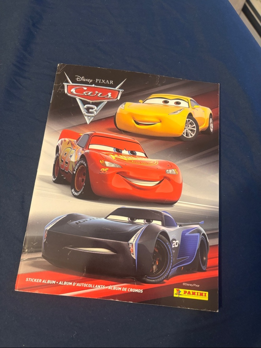 Disney Pixar Cars Sticker Album Book New!
